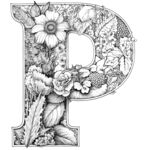 创意字母P