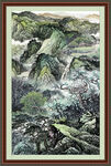 客厅山水画