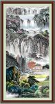 聚宝盆山水