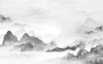 新中式背景墙