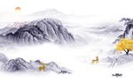 爆款 高雅现代山水 TiF分层
