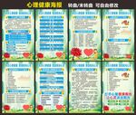 学校心理健康宣传海报