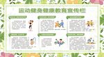 运动健身健康教育宣传栏