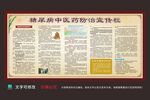 糖尿病中医药防治宣传栏