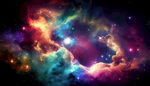抽象背景 星空