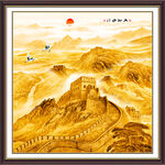 办公室山水画