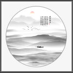 玄关山水画
