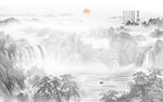 水墨山水