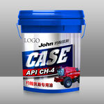 润滑油桶标 桶贴 PS AI