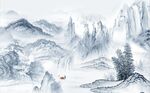 新中式背景墙