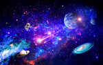 宇宙星空流星