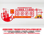 安全生产月文化墙