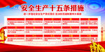 安全生产十五条硬措施