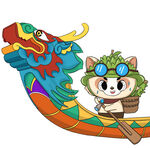 端午节划龙舟