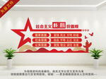 核心价值观展板