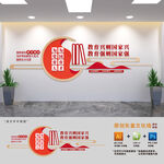 教育兴则国家兴校园党建文化墙