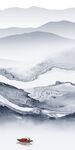 高端 爆款中式山水 tIF分层