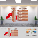 算好人生七笔账廉政文化墙