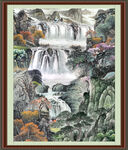 山水中堂画