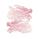 龙线描