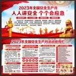 安全生产月展板