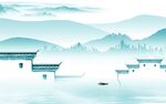 新款 中式最新山水 tIf分层