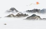 别墅 中式最新山水 tiF分层