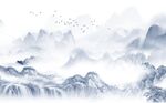新中式背景墙