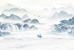 新中式山水