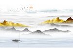 新中式山水画
