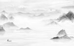 最新 中式高端山水 tIf分层