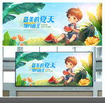 夏天插画