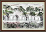 山水风景画 