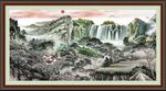 山水风景画 