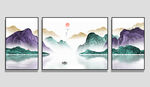 新中式山水画