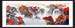 大厅山水画 