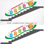 美术楼道校园文化墙