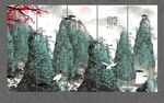 水墨山水画