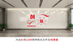凝聚企业力量文化墙