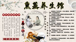 熏蒸养生背景墙