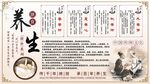 养生文化背景墙