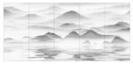 镂空山水隔断