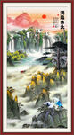 玄关山水画