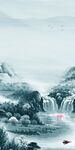 大气 山水清晰玄关 Tif分层