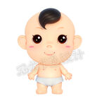 卡通宝宝立体版