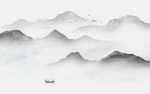 水墨山水画