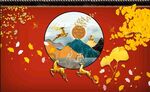 新中式背景墙  