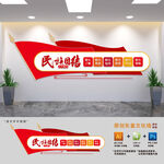 民族团结党建文化墙