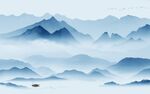 现代 简约最新山水 TiF分层