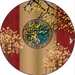 圆形装饰画 
